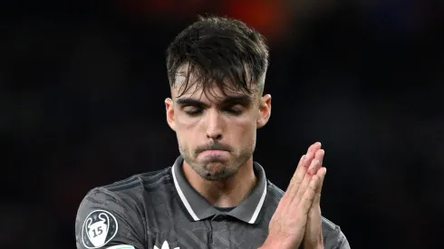 Real Madrid aceita vender Raúl Asencio. Foto: Justin Setterfield/Getty Images