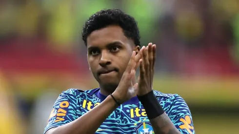 Agente de Rodrygo está em Londres. Foto: Wagner Meier/Getty Images