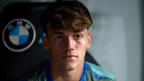 Thiago Pitarch em jogo do Real Madrid. Foto: Angel Martinez/Getty Images