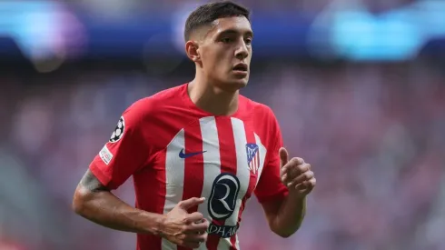 Nahuel Molina em jogo do Atlético de Madrid. Foto: Gonzalo Arroyo Moreno