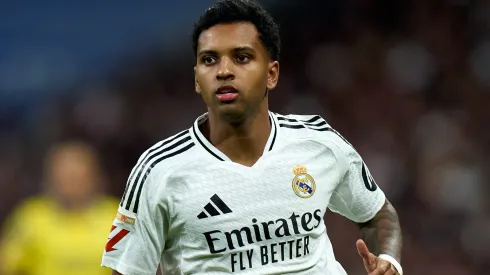 Rodrygo, do Real Madrid, pede salário de R$ 8 milhões mensais para jogar no Liverpool. (Photo by Angel Martinez/Getty Images)