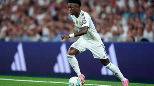 Vini Jr. em ação pelo Real Madrid. (Photo by Angel Martinez/Getty Images)