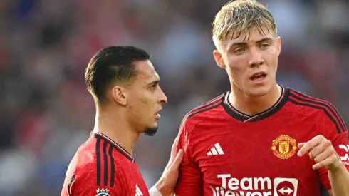 De saída do Manchester United, Hojlund é oferecido ao Bayern de Munique. (Photo by Michael Regan/Getty Images)