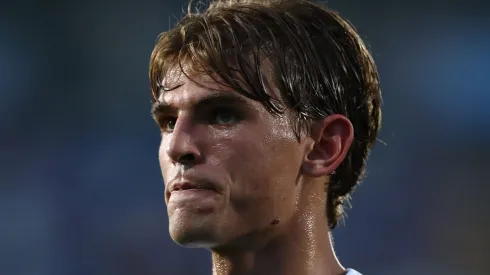 Nico Paz mira Real Madrid ao rejeitar trocar o Como pelo Tottenham. (Photo by Marco Luzzani/Getty Images)