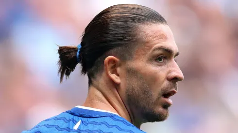 Ex-Manchester City, Grealish explica acerto com Everton após brilhar contra Brighton. (Photo by Michael Regan/Getty Images)