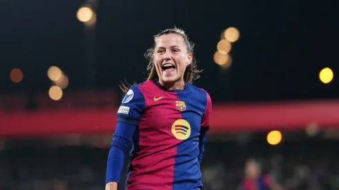 Claudia Pina, do Barcelona (Photo by Alex Caparros/Getty Images)