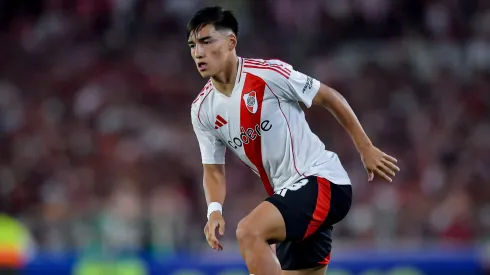 Ian Subiabre, do River Plate. (Foto: Marcelo Endelli/Getty Images)