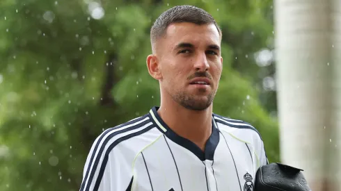 Dani Ceballos antes de jogo. Michael Reaves/Getty Images)