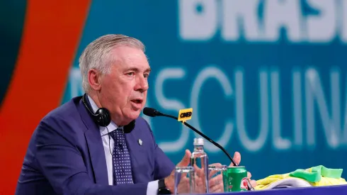 Carlo Ancelotti, técnico da Seleção Brasileira – Foto: @rafaelribeirorio l CBF