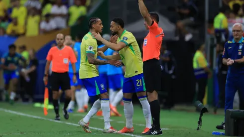 João Pedro e Matheus Cunha estiveram na última Data Fifa (Foto: Buda Mendes – Getty Images)