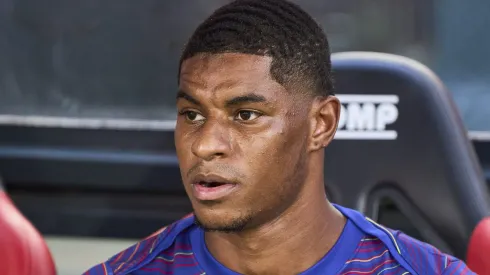 Rashford, reforço do Barceona (Foto: Rafa Babot/Getty Images)