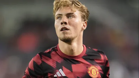 Manchester United receberá R$284 mi do Napoli após fim do empréstimo de Hojlund (Photo by Patrick McDermott/Getty Images)