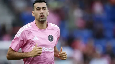 Sergio Busquets em ação pelo Inter Miami. (Photo by Ira L. Black/Getty Images)