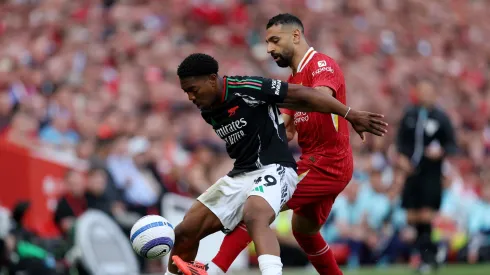 Liverpool x Arsenal pela temporada passada. Foto: Carl Recine/Getty Images