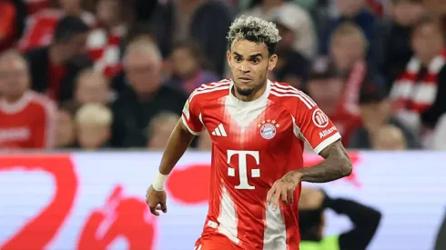 Luis Díaz em jogo pelo Bayern de Munique.