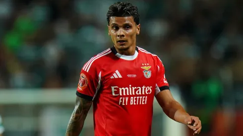 Hoje no Benfica, Richard Ríos é detonado pela torcida do Palmeiras após esquecer aniversário do clube. (Photo by Gualter Fatia/Getty Images)