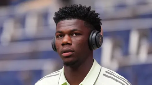 Real Madrid topa negociar Aurélien Tchouaméni por R$1,2 bilhão. (Photo by Angel Martinez/Getty Images)