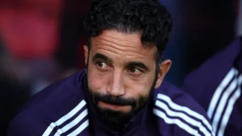 Ruben Amorim, treinador do Manchester United. (FOto: George Wood/Getty Images)