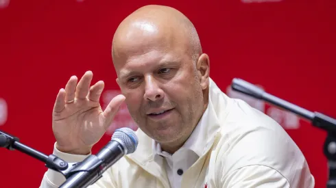 Liverpool X Arsenal: Arne Slot diminui importância do clássico pela terceira rodada da Premier League . (Photo by Yu Chun Christopher Wong/Eurasia Sport Images/Getty Images)