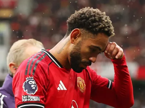 Matheus Cunha deixa o campo lesionado