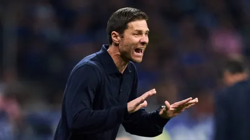 Real Madrid vence Mallorca e Xabi Alonso analisa Vini Jr e Rodrygo. (Photo by Juan Manuel Serrano Arce/Getty Images)