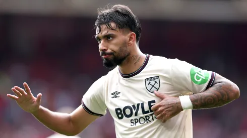 Paquetá em ação pelo West Ham. (Photo by Dan Istitene/Getty Images)