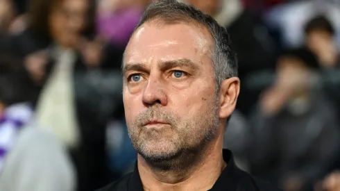 Hansi Flick, treinador do Barcelona. (foto: Denis Doyle/Getty Images)