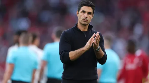 Mikel Arteta, técnico do Arsenal. (Photo by Alex Pantling/Getty Images)