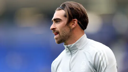 Jota Silva antes de jogo do Nottingham Forest (Foto: Matt McNulty/Getty Images)