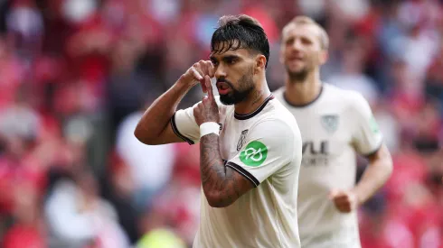 Paquetá em ação pelo West Ham. (Photo by Dan Istitene/Getty Images)