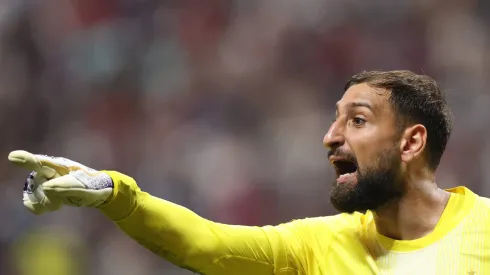 Donnarumma falou em coletiva sobre sua saída do PSG. Foto: Buda Mendes/Getty Images