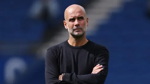 Guardiola teve influência direta na saída de Akanji do City para Inter. (Photo by Justin Setterfield/Getty Images)