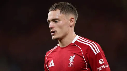 Wirtz durante partida na Premier League. Foto: Michael Steele/Getty Images