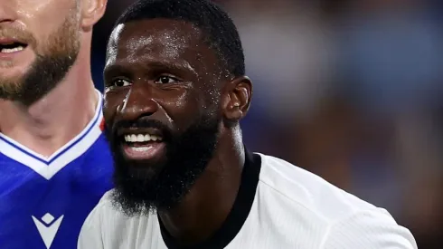 Rudiger perde a linha após derrota da Alemanha. Foto: Lars Baron/Getty Images