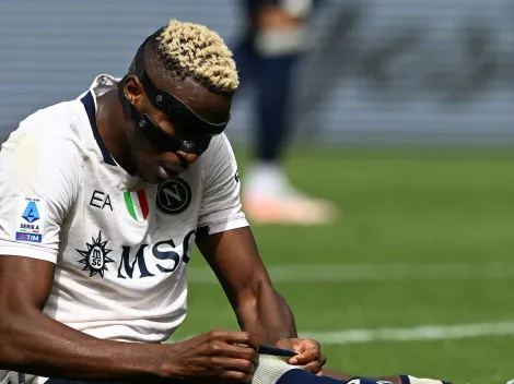 Osimhen sofre grave lesão em partida pela Nigéria e imagens fortes chocam os internautas