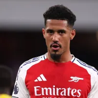 Arsenal pode perder William Saliba por quatro semanas após lesão contra o Liverpool