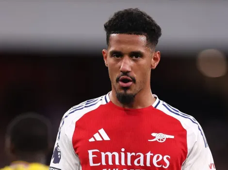 William Saliba pode desfalcar o Arsenal por até um mês
