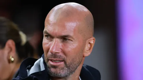Zidane durante jogo nos Estados Unidos (Foto: Hector Vivas/Getty Images)