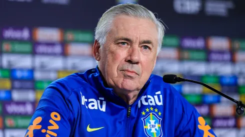 Ancelotti, técnico da Seleção Brasileira. (Foto: Buda Mendes/Getty Images)