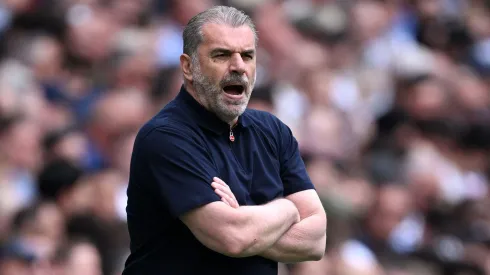 Ange Postecoglou durante jogo do Tottenham (Foto: Justin Setterfield/Getty Images)