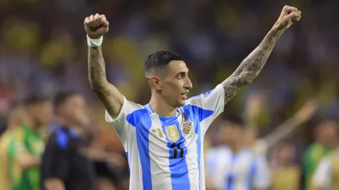 Di María em ação pela Argentina. (Photo by Buda Mendes/Getty Images)