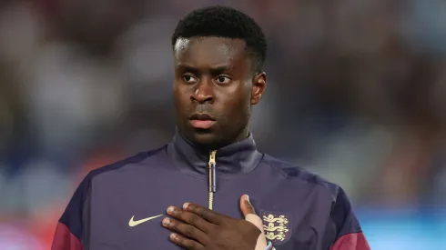Marc Guehi durante jogo da Inglaterra na Data Fifa (Foto: Michael Regan/Getty Images)