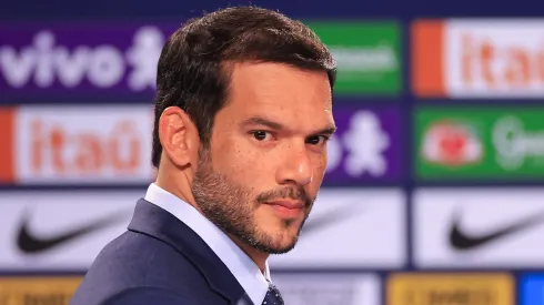 Presidente da CBF Samir Xaud (Foto: Buda Mendes/Getty Images)