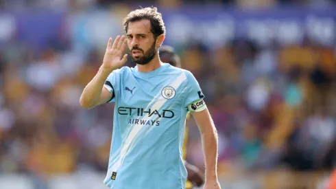 Bernardo Silva, meia do Manchester City – Photo by Michael Regan/Getty Images