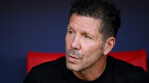 Diego Simeone, técnico do Atlético de Madrid. (Photo by Denis Doyle/Getty Images)