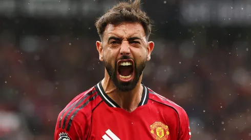 Bruno Fernandes, jogador do Manchester United (Foto: Jan Kruger/Getty Images)