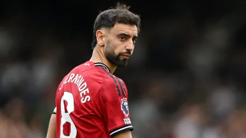 Bruno Fernandes, do Manchester United – Photo by Mike Hewitt/Getty Images