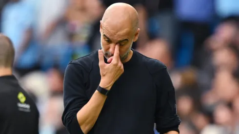 Pep Guardiola, técnico do Manchester City. (Foto: Clive Mason/Getty Images)