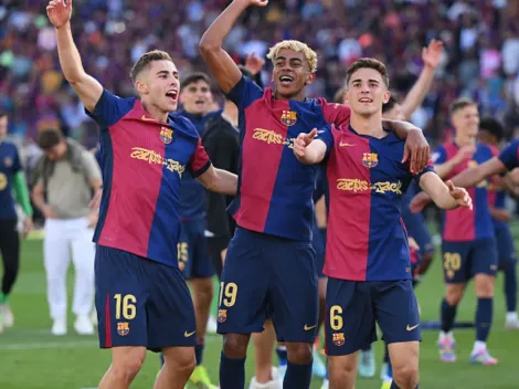 Barcelona encerra com briga entre Gavi e Fermín López