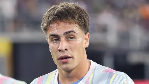 Kenan Yildiz anota golaço contra a Inter. Foto: Kevin C. Cox/Getty Images